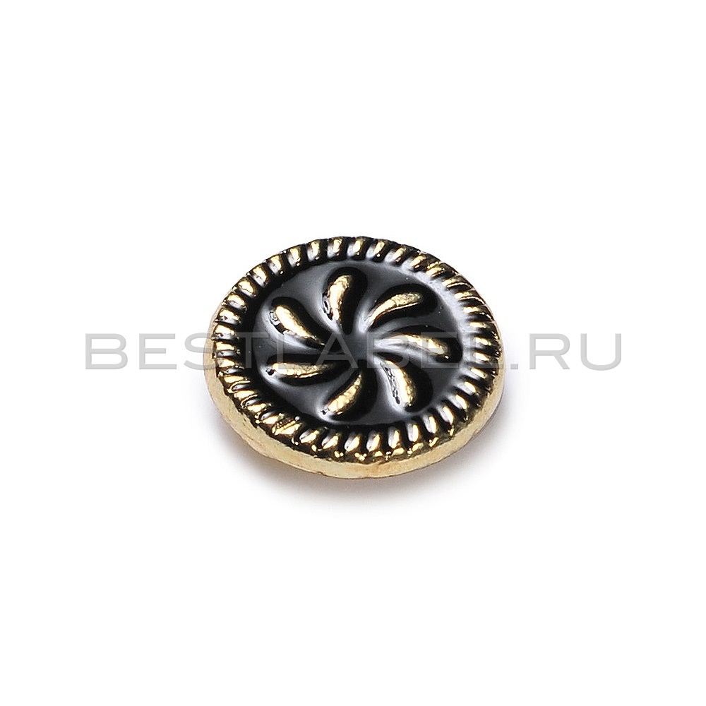 Круглая бирка из металла