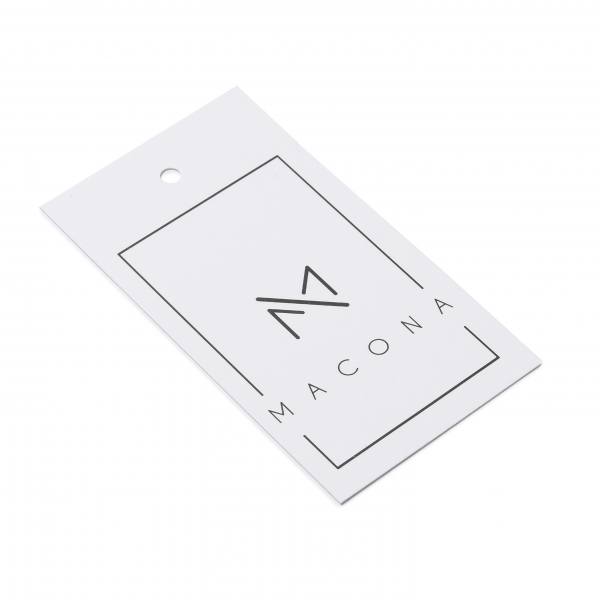 Бирки из мелованной бумаги